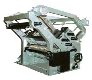 Single Face Double Profile Paper Corrugation Machine